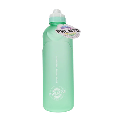 Premto 750ml Stealth Soft Touch Bottle - Pastel - Mint Magic