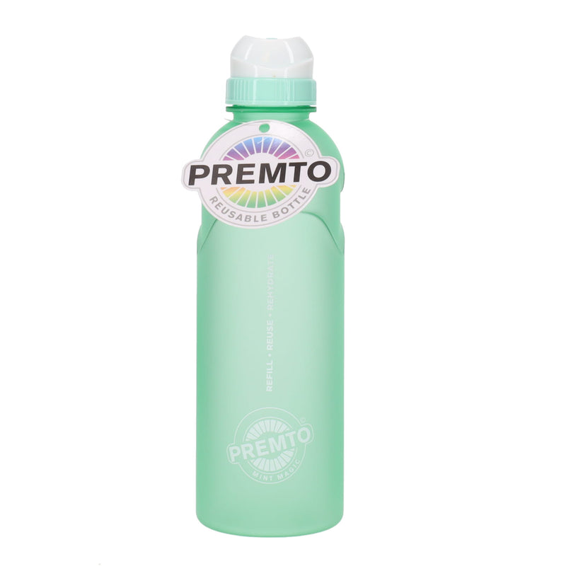 Premto 500ml Stealth Soft Touch Bottle - Pastel - Mint Magic