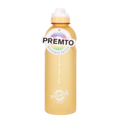 premto-500nl-stealth-soft-touch-bottle-pastel-primrose|Stationery Superstore