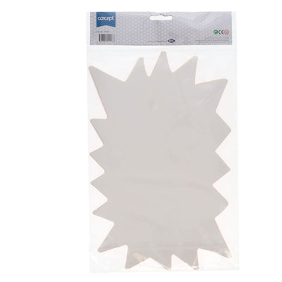 Premier Office Large Flash Stars - Fluorescent - Pack of 5