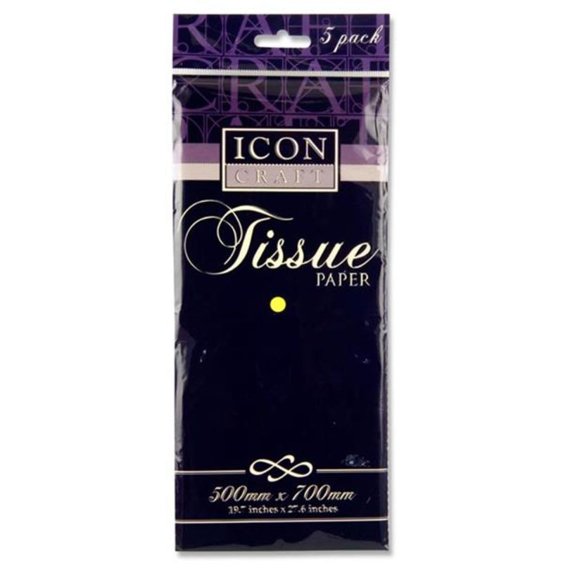 Icon Tissue Paper - 500mm x 700mm - Cream - Pack of 5