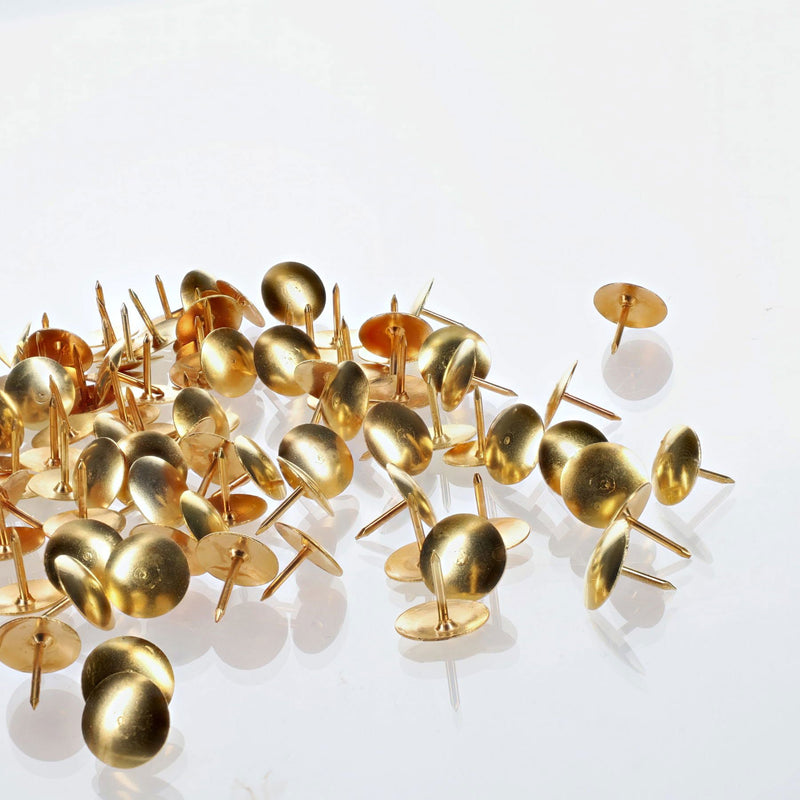 Premier Office Brass Thumb Tacks - Pack of 100