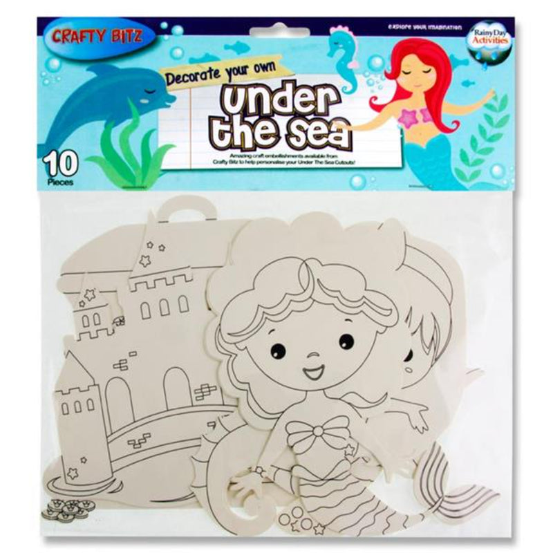 Crafty Bitz Cutouts - Under the Sea - Pack of 10