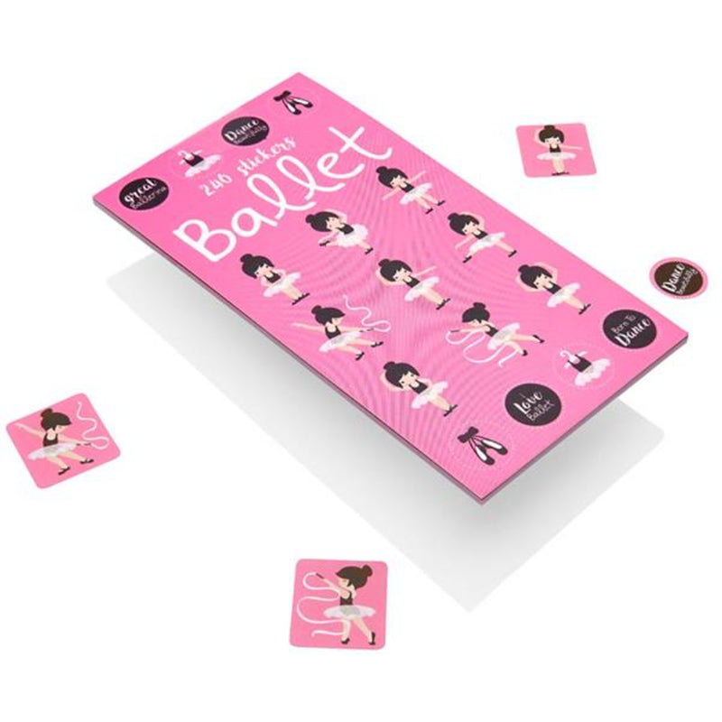 Emotionery Mini Sticker Book - I Love Ballet - 240 Stickers