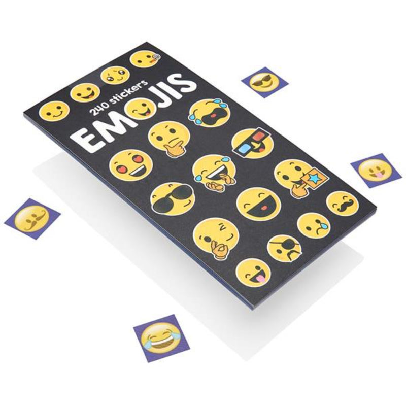 Emotionery Mini Sticker Book for Teachers - Emojis - 240 Stickers