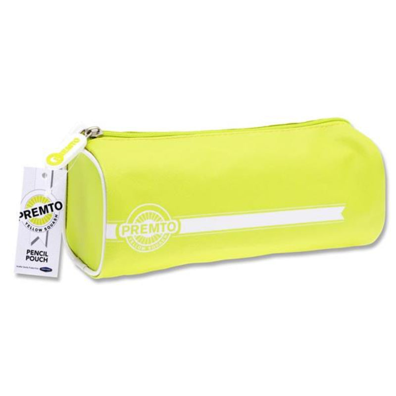 premto-rectangular-pencil-pouch-yellow-squash|Stationery Superstore