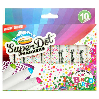 World of Colour Super Dot Markers - Pack of 10