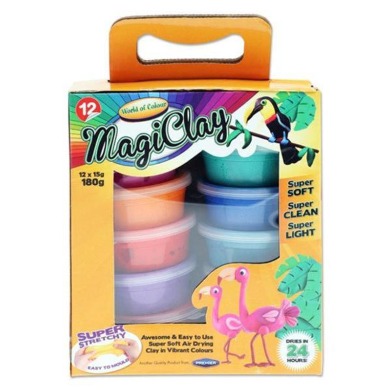World of Colour Super Stretchy Magiclay - Tubs of 12