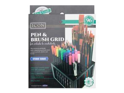 Icon Artist Pen & Brush Grid Holder