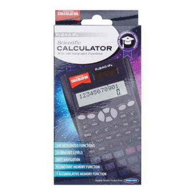 Premier Fx240-IFs Scientific Calculator - Black