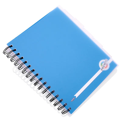 Premto A5 5 Subject Project Book - 250 Pages - Printer Blue