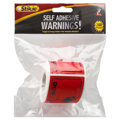 Stik.Ie Self Adhesive Labels ''Warnings! - This Side Up'' - 200 pieces