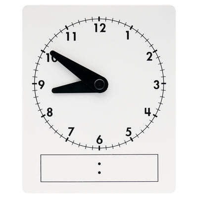 Clever Kidz Wipe Clean Clock