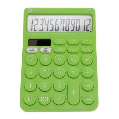 Premto Desktop Calculator Maths Essentials - Caterpillar Green
