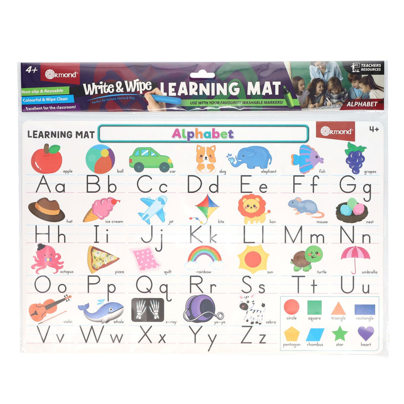 Ormond Learning Mat - Alphabet