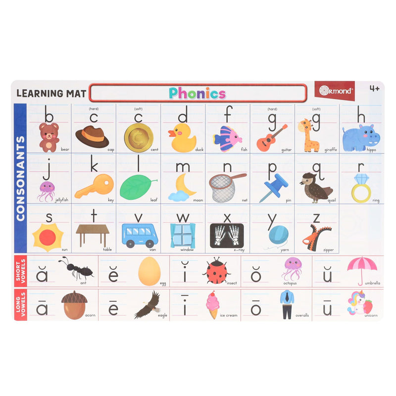 Ormond Learning Mat - Phonics