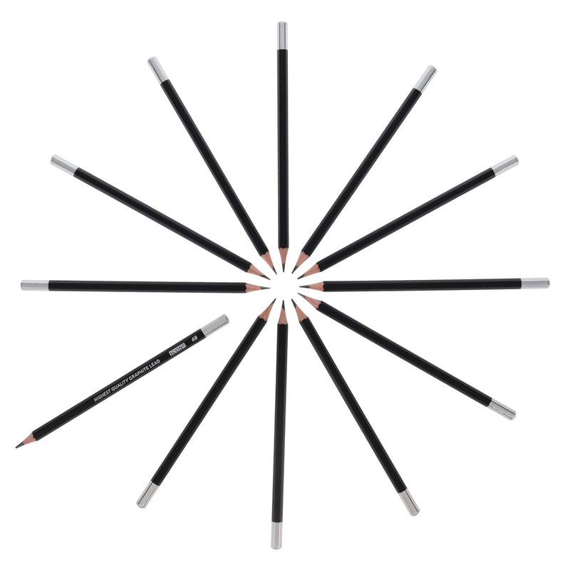 Icon Graphite Pencils - 6B - Box of 12