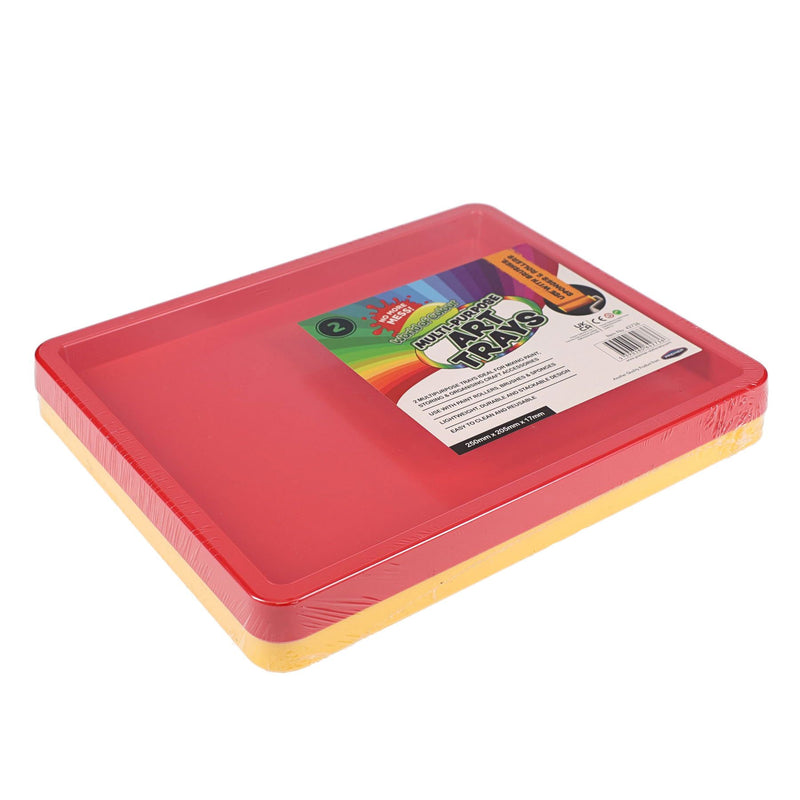 World of Colour Multi-Purpose Art Trays - Pack of 2