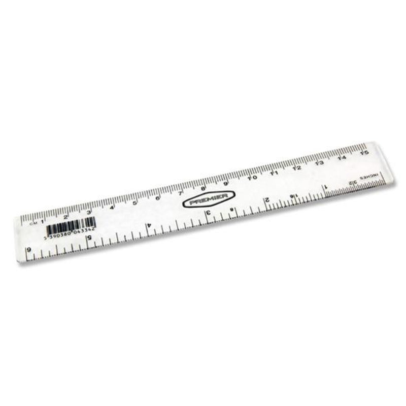 Student Solutions 15cm Transparent Ruler