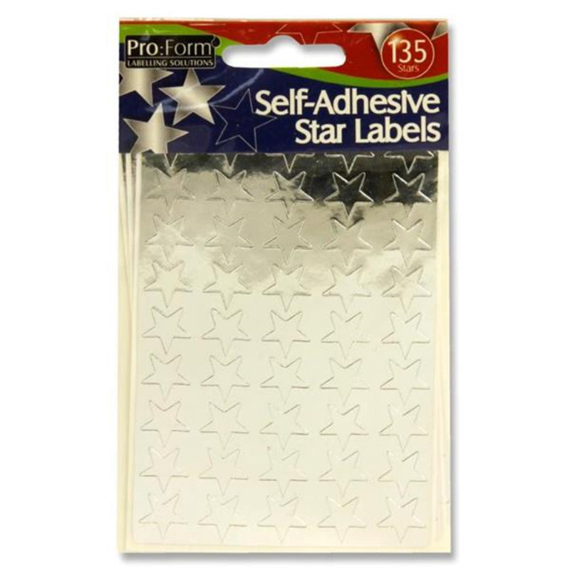 Pro:Form Silver Stars - Pack of 135