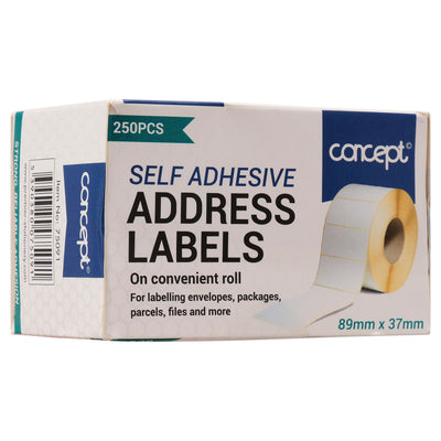 Premier Office Address Labels Roll - 89x37mm - 250 Labels