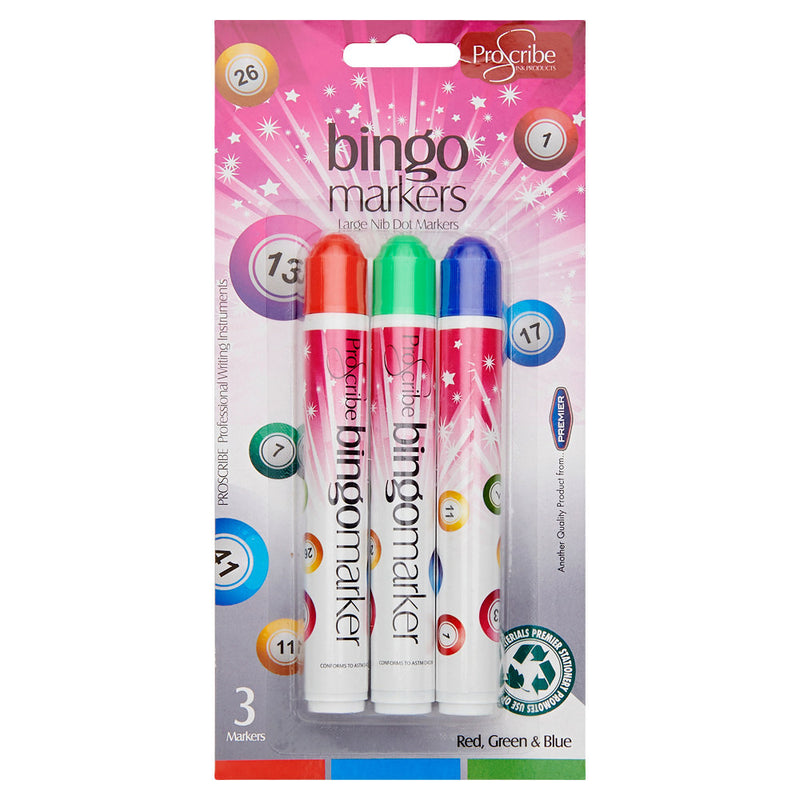 Pro:Scribe Bingo Markers - Pack of 3