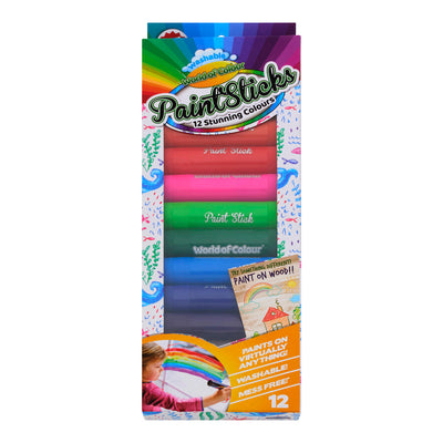 World of Colour Poster Paint Pens - Box of 12 x 10g