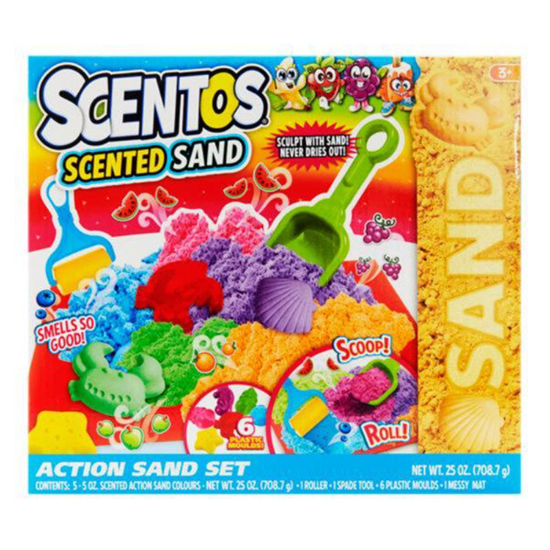 Scentos Scented Action Sand Set - 14 Pieces